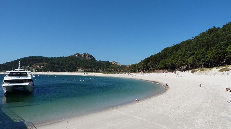Playa de Rodas, Islas Cíes, España