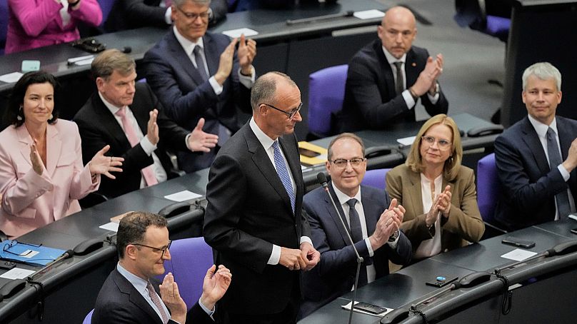 Le chef de la CDU, Friedrich Merz, a accepté d'être élu chancelier. 