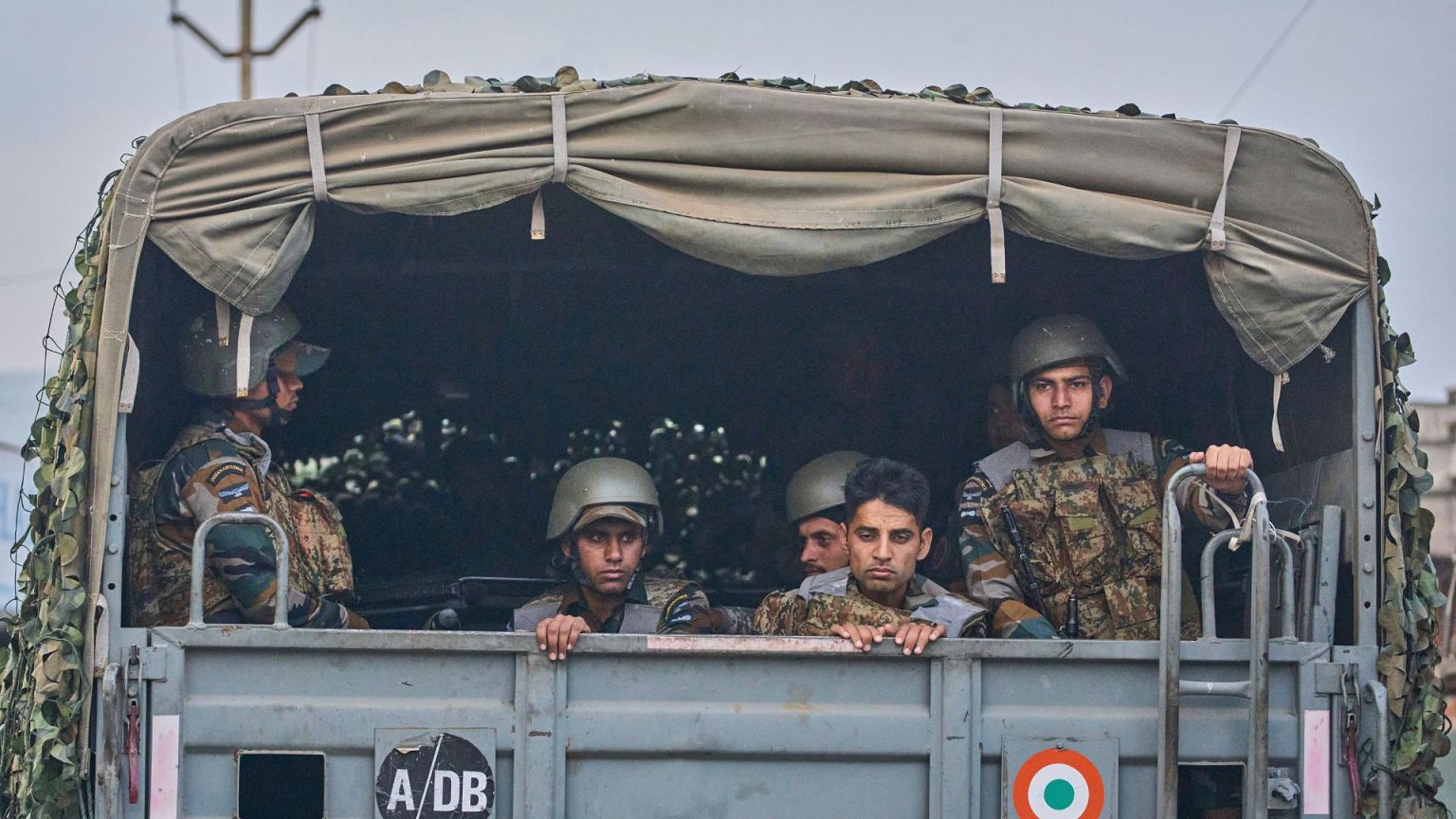 سربازان هندی، کشمیر