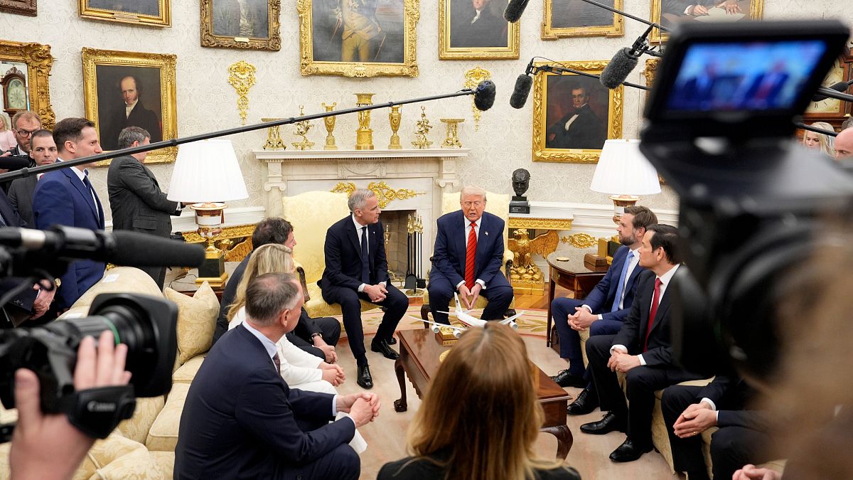 Canada 'won't be for sale ever' Carney tells Trump in first White House meeting