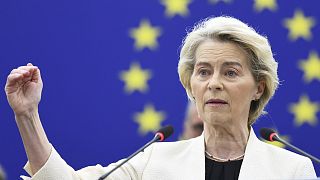 Ursula von der Leyen has ruled out a return to Russian fossil fuels after the war ends.