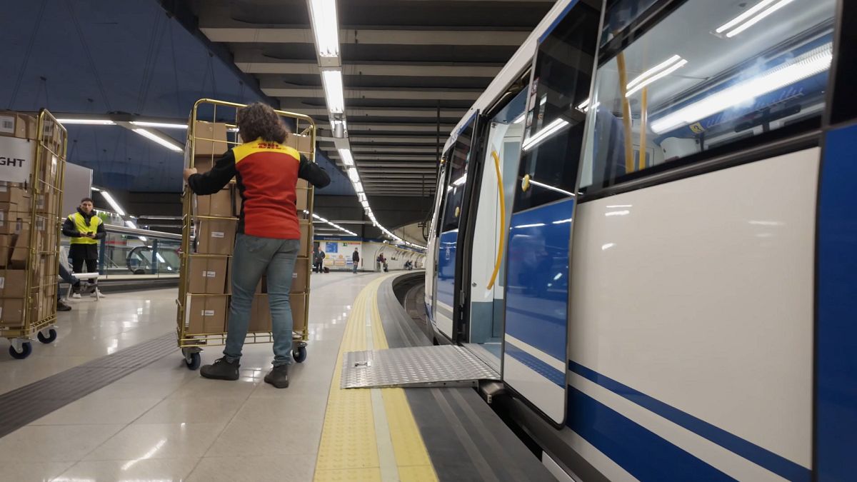 Metro de Madrid développe un projet de livraison de marchandises sur son réseau