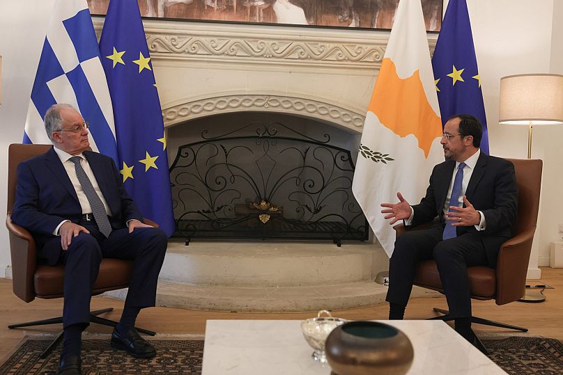 Κωνσταντίνος Τασούλας και Νίκος Χριστοδουλίδης