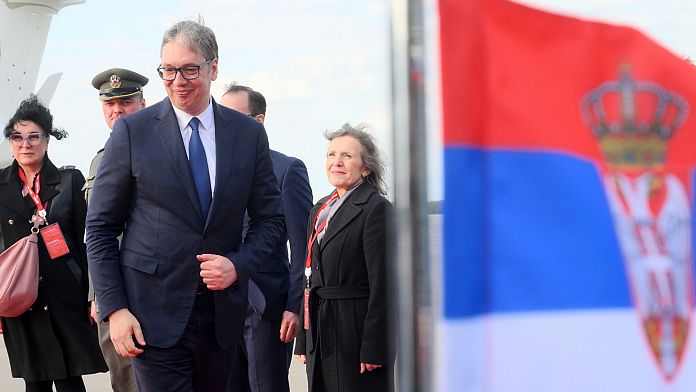 Serbia's President Vučić visits Moscow amid EU criticism