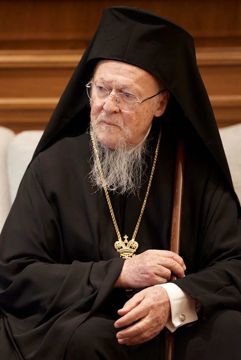 Ο Οικουμενικός Πατριάρχης Βαρθολομαίος στο Μέγαρο Μαξίμου
