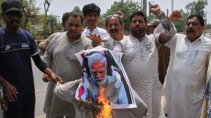 Tensions soar as India and Pakistan exchange cross-border strikes
