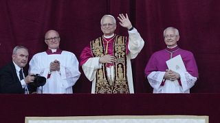 Pope Leo XIV, first US pope, addresses crowd at St Peter's Square