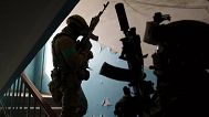 Ukrainian security service soldiers