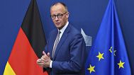Friedrich Merz visited Brussels on Europe Day.