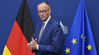 Friedrich Merz visited Brussels on Europe Day.