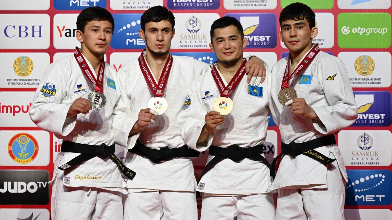 La première journée de judo du Qazaqstan Barysy Grand Slam 2025