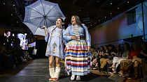 USA : à Santa Fe, un défilé sur la mode amérindienne