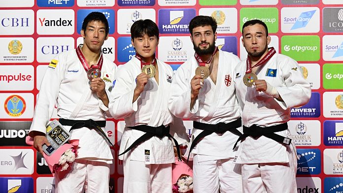 Judo Grand Slam: Gold Rush for Four Nations on Day 2 in Astana
