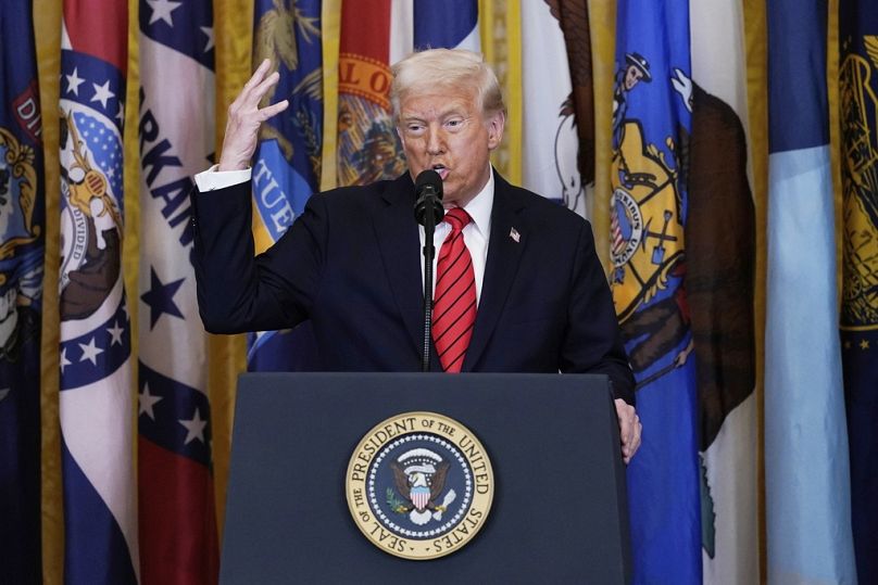 Donald Trump örömét fejezte ki saját platformján