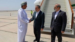 وزرای خارجه ایران و عمان