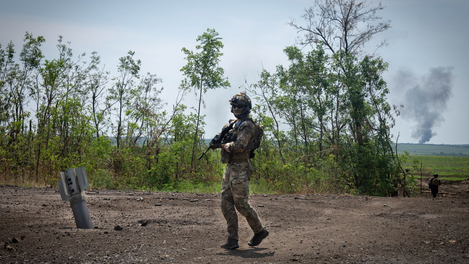The front line in the Zaporizhzhya region. Archive.
