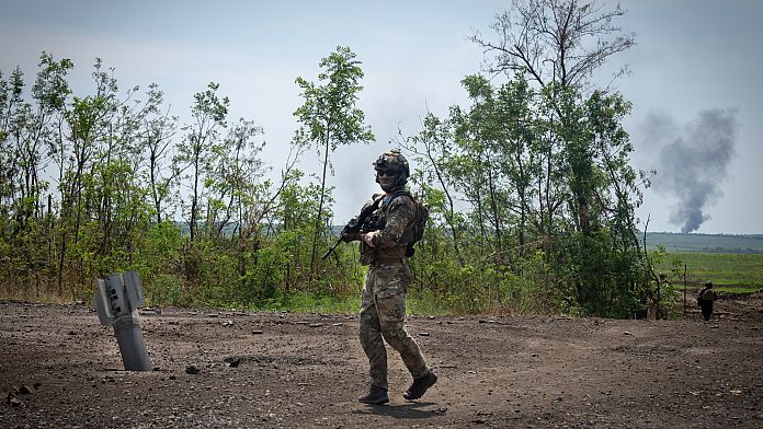 Russian drones strike frontline Ukrainian villages