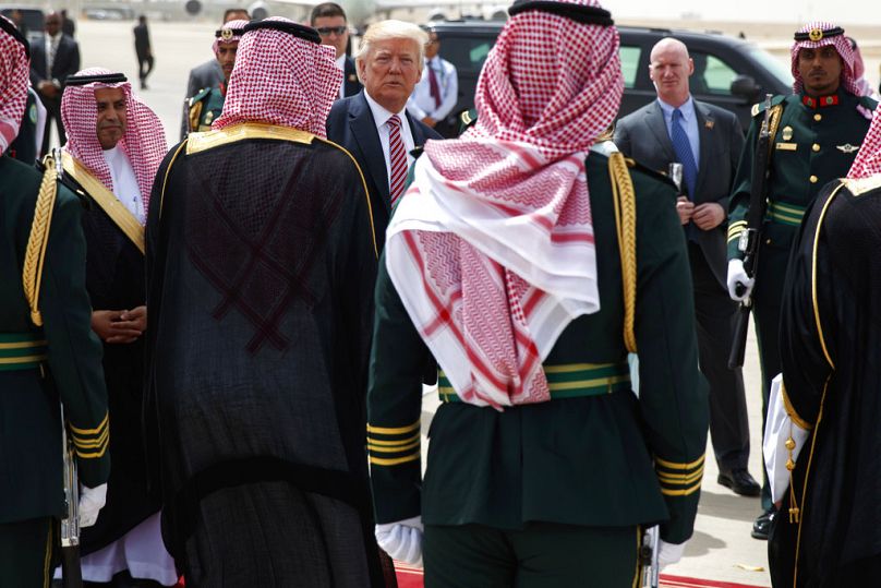 Trump látogatása Szaúd-Arábiában, 2017 május