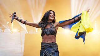 Ukrainian singer Ruslana