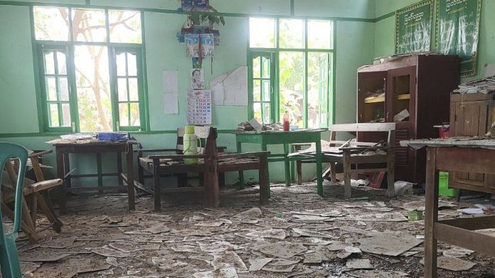 At least 17 killed in junta air strike on school in Myanmar, reports say