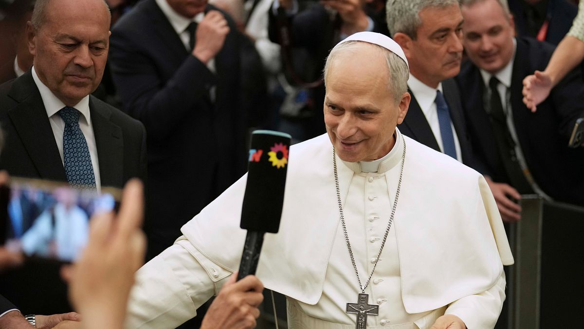 Βατικανό: Συνάντηση του Πάπα Λέοντα ΙΔ΄ με δημοσιογράφους