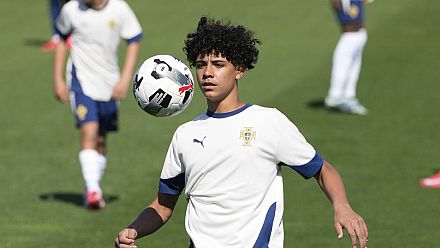 Football : première sélection de Cristiano Ronaldo Jr avec les U15