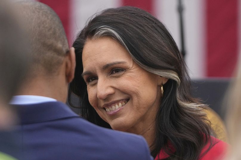 Tulsi Gabbard, az amerikai hírszerző szolgálatok főnöke 