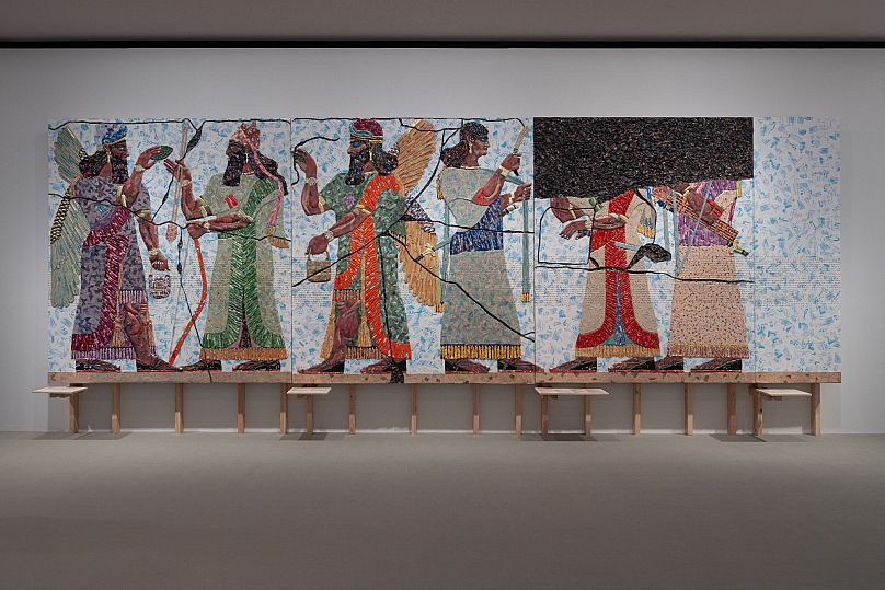 The Invisible Enemy Should Not Exist (Room G, Northwest Palace of Nimrud, Panel 23), 2019
