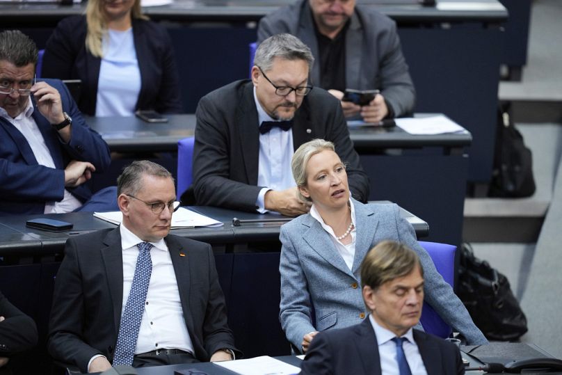 Die Partei AfD klagte gegen das Gutachten des Verfassungsschutzes.