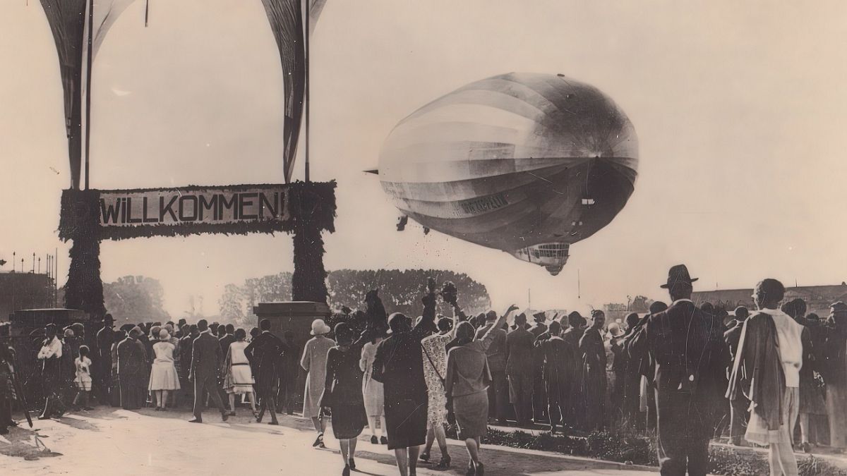 Untold history: New book reveals tales from the first airship voyage around the world