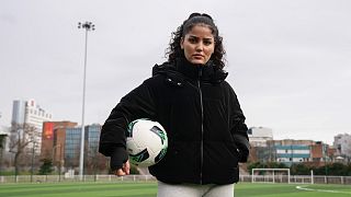 Watch: The Afghan coach helping migrants find their footing in France