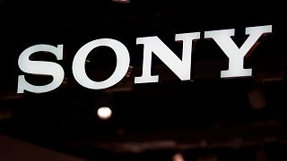 This June 14, 2018 photo shows a Sony logo at its showroom in Tokyo.
