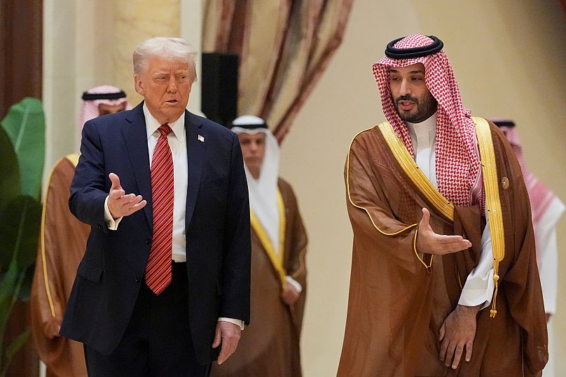 ترامپ در عربستان در روز سه‌شنبه ۱۳ مه ۲۰۲۵
