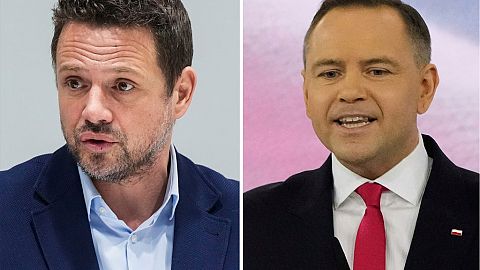 Rafał Trzaskowski e Karol Nawrocki