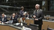 French Prime Minister Francois Bayrou arrives to face questions from a parliamentary inquiry into alleged abuse at a Catholic school