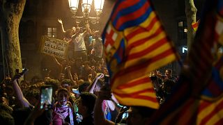 Football : les supporters du Barça célèbrent le titre en championnat 