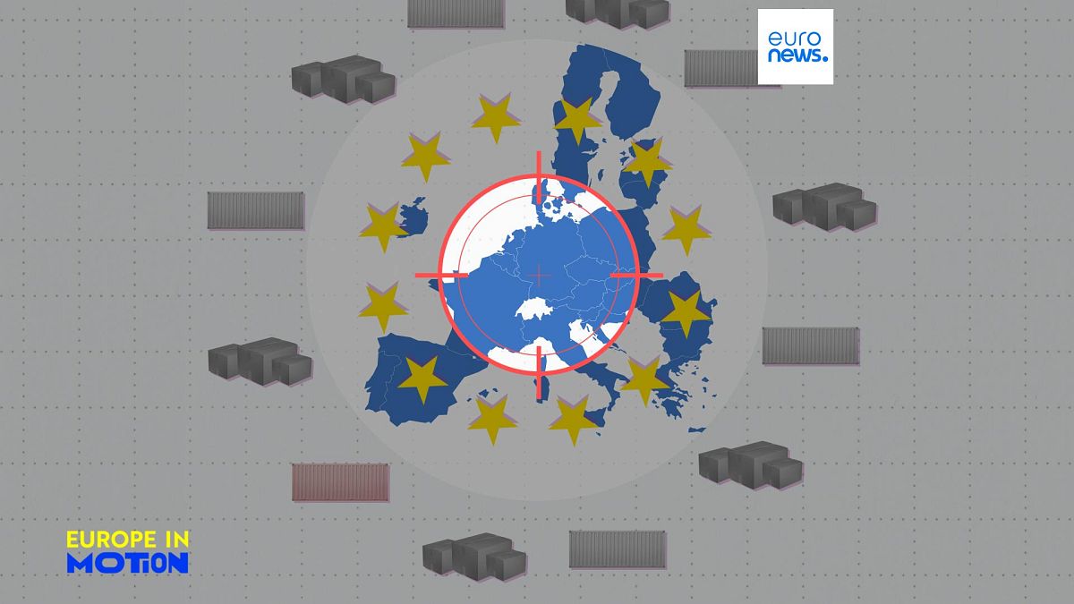 Which EU country seizes the highest amount of fake goods?