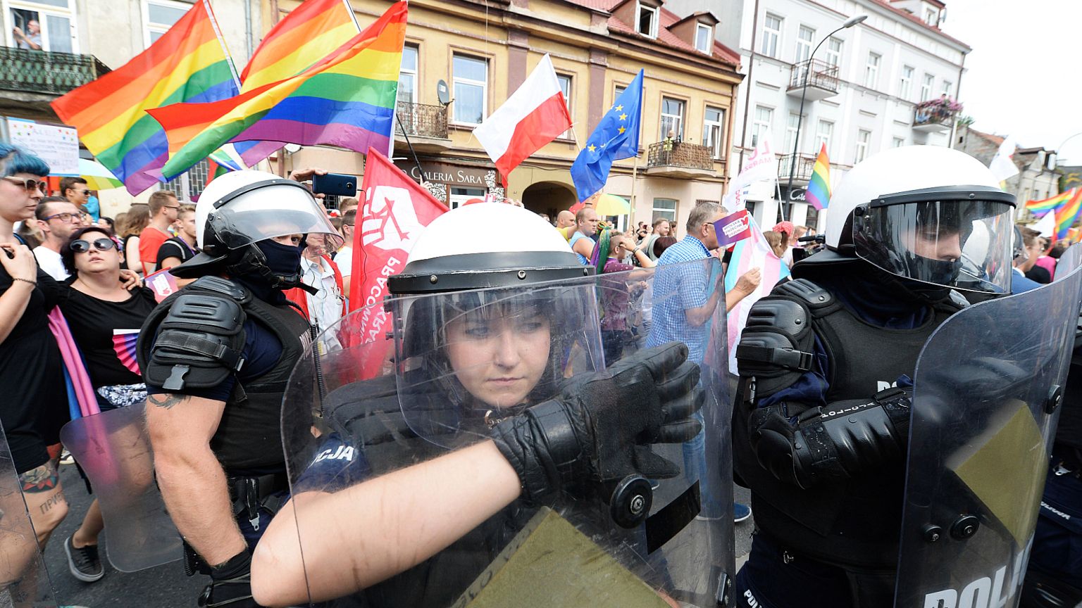 Poland and Romania among the worst EU countries for LGBT people