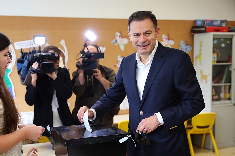 Luís Montenegro votou de manhã, em Espinho 
