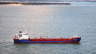 ILLUSZTRÁCIÓ: a Weserstern brit lajstromjelű olajszállító tartályhajó zátonyra futott Tallin közelében, 2007. január 30-án