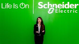 Schneider Electric's executive vice president of European Operations, Gwenaelle Avice Huet. 