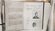 In this undated photo released by the Israeli Prime Minister's Office, identity documents of Eli Cohen are displayed