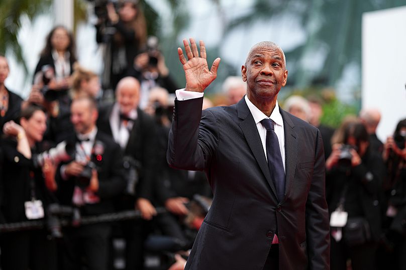 Denzel Washington at the premiere of the film 'Highest 2 Lowest' at the 78th Cannes Film Festival