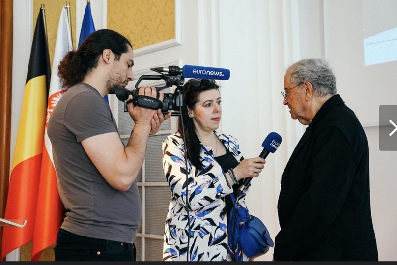 Ryszard Horowitz w rozmowie z ekipą Euronews
