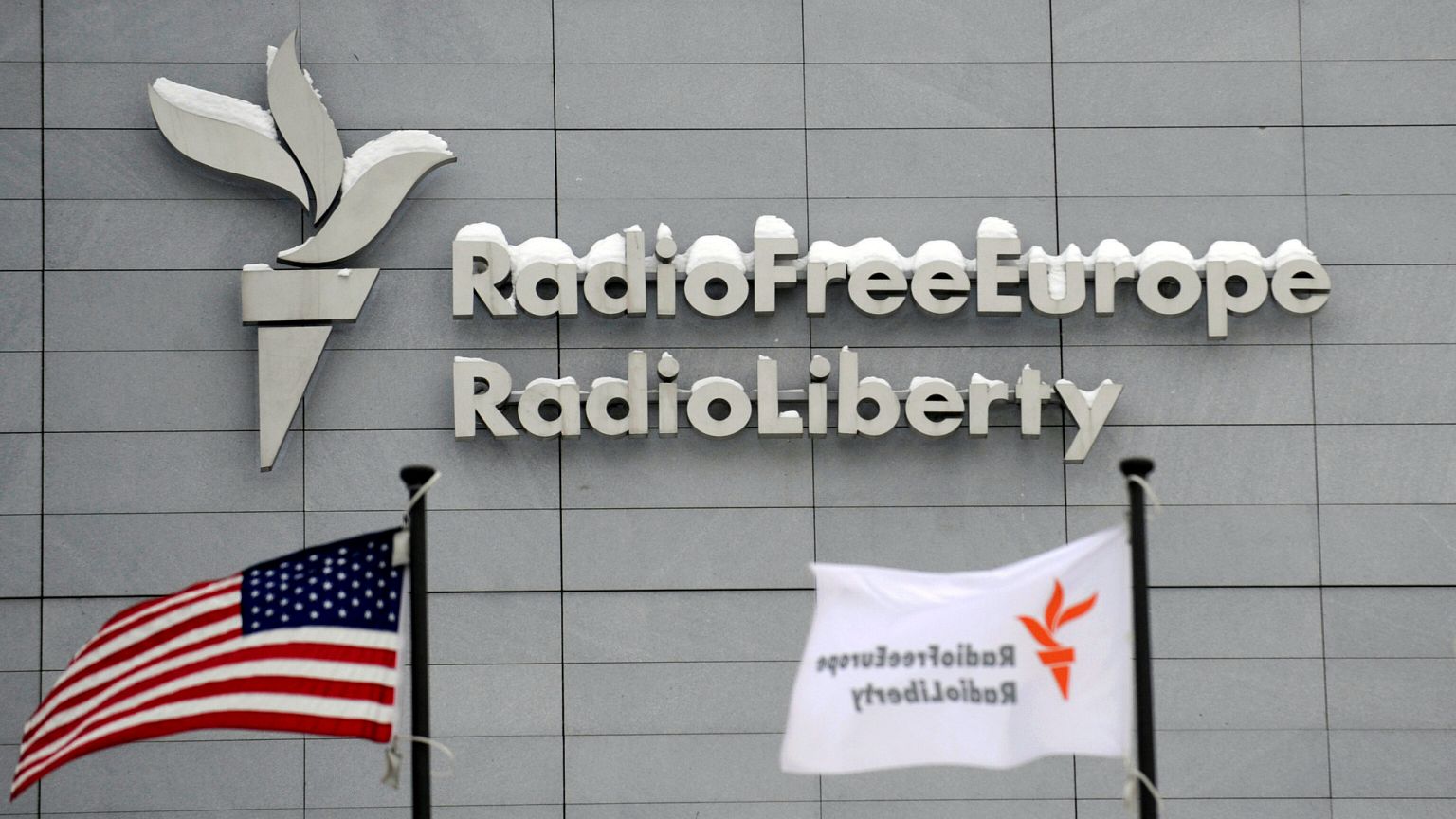 The headquarters of Radio Free Europe/Radio Liberty (RFE/RL) in Prague, 15 January, 2010