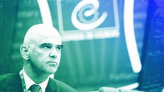 Alain Berset, Secretary General of the Council of Europe, at the Parliamentary Assembly of the Council of Europe in Strasbourg, September 2024