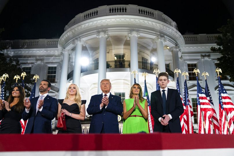 A Trump-család 2020-ban