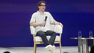 Meta CEO Mark Zuckerberg speaks at LlamaCon 2025, an AI developer conference.