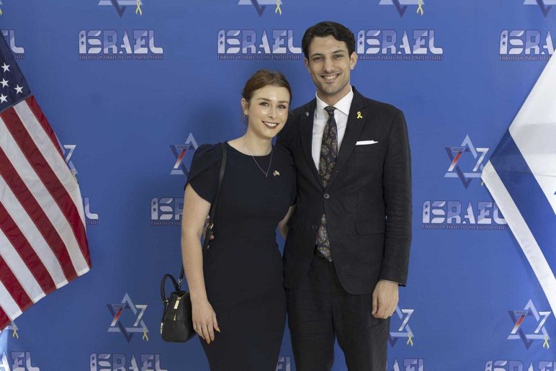 Das junge Paar Sarah Milgrim und Yaron Lischinsky wurden Opfer eines antisemitischen Anschlags in Washington.