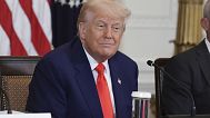 President Donald Trump attends a Make America Healthy Again (MAHA) Commission Event in the East Room of the White House, Thursday, May 22, 2025, in Washington.